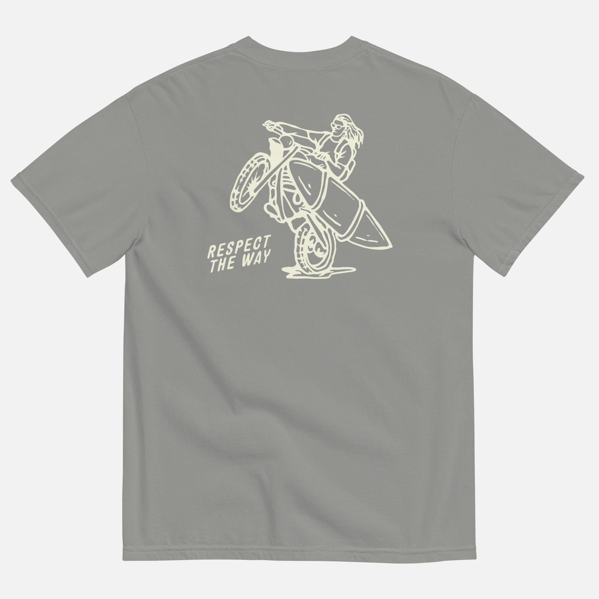 Grey Surf Rider Tee