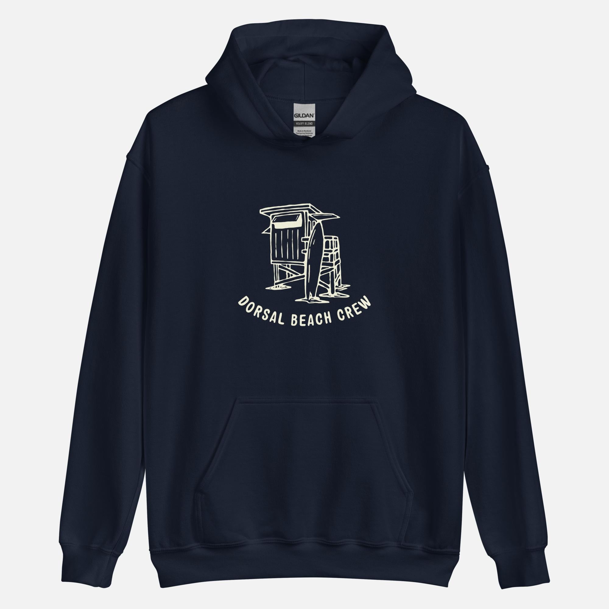 Navy Lifeguard Stand Hoodie