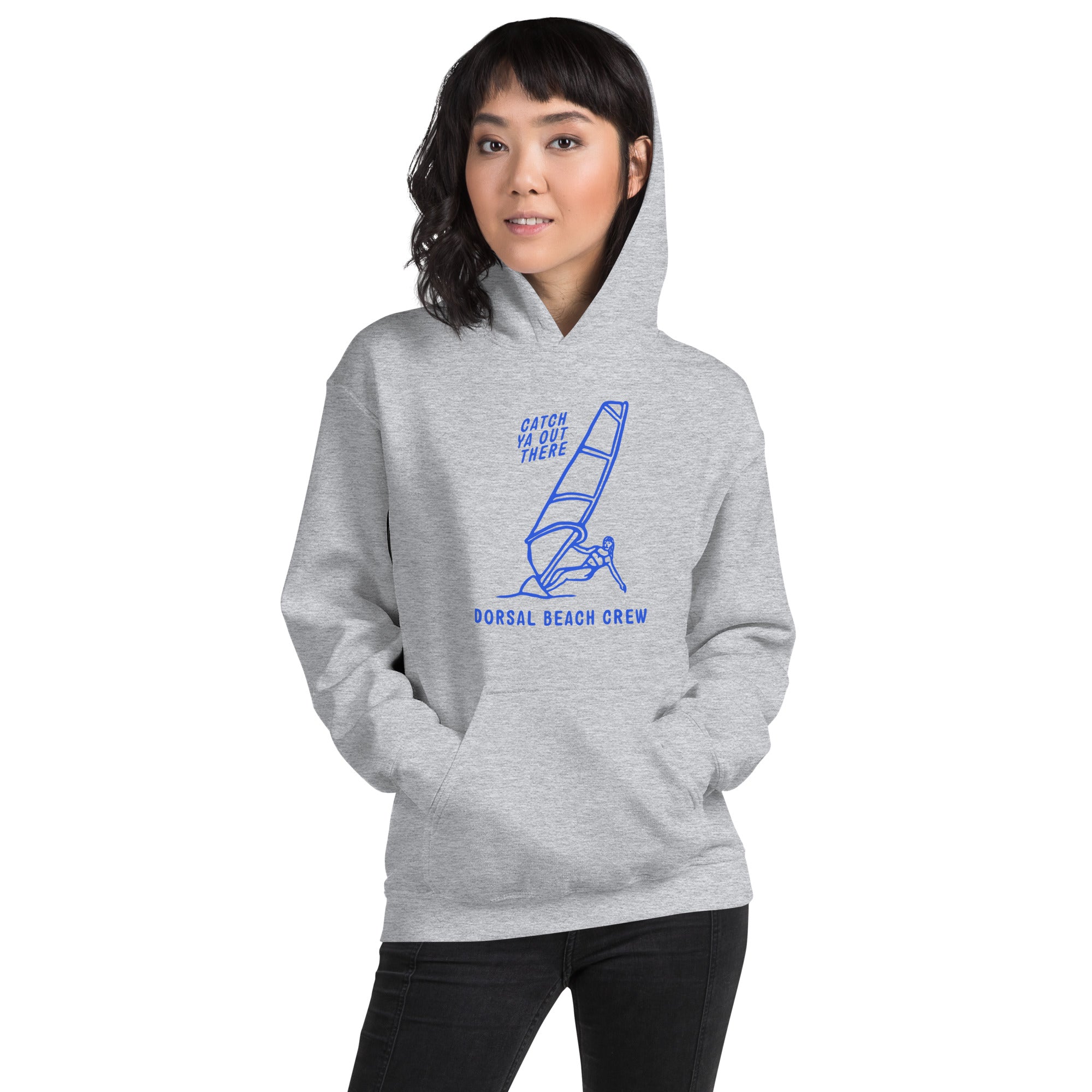Light Grey Windsurfer Hoodie