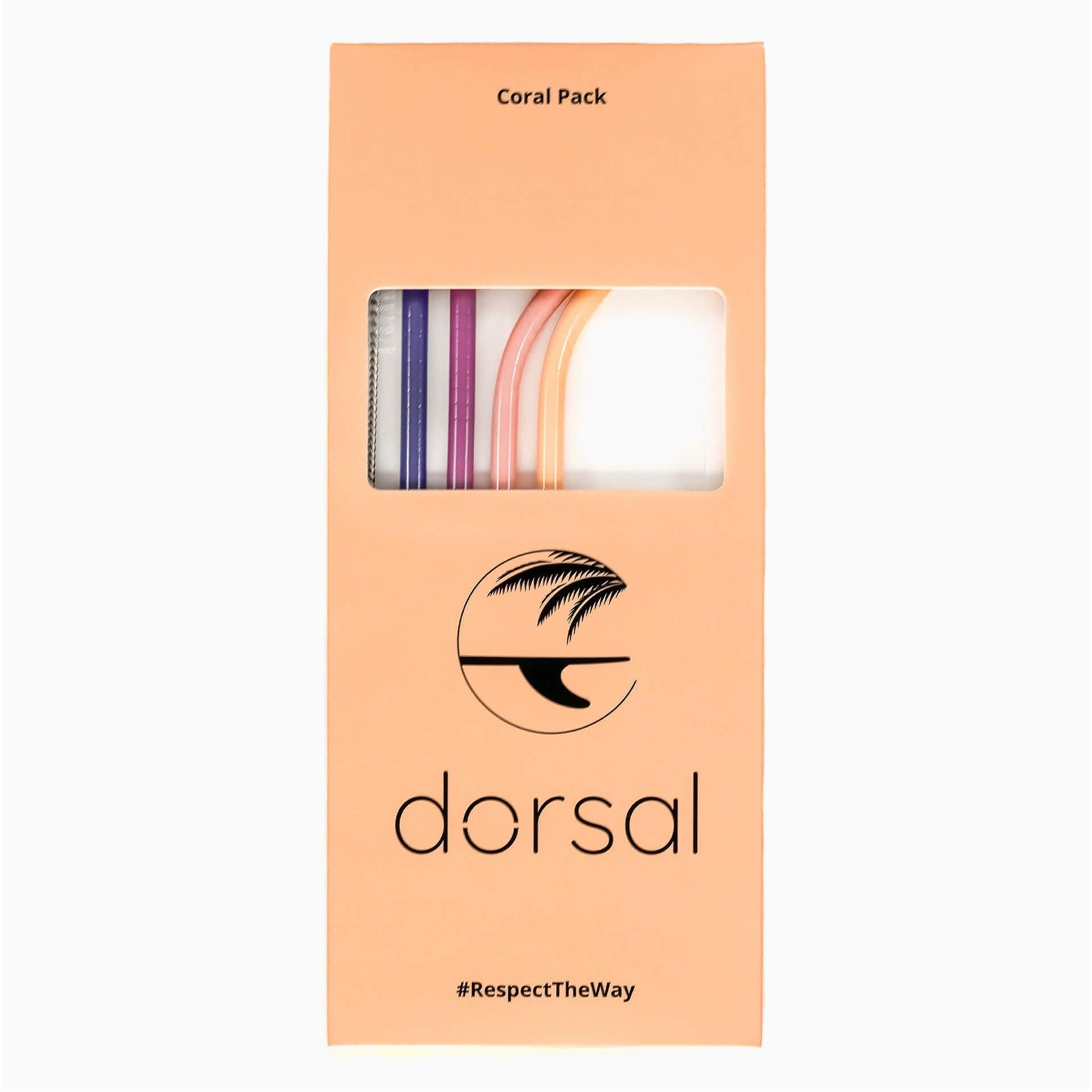 Coral Straw Pack - Dorsal Bracelets