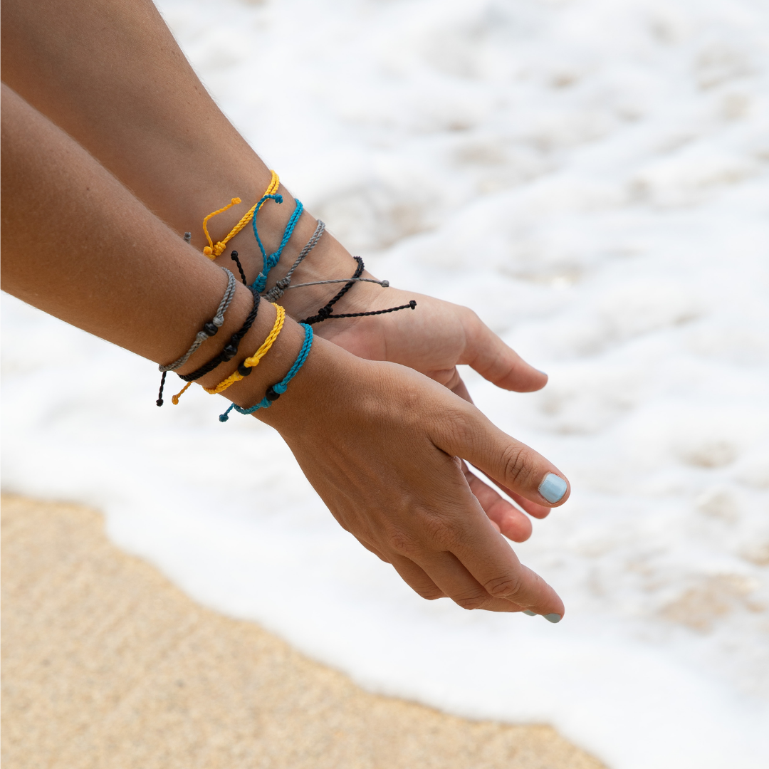 Clean ocean 2025 plastic bracelet